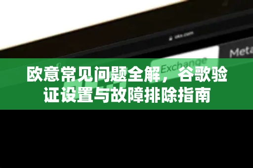 欧意常见问题全解，谷歌验证设置与故障排除指南
