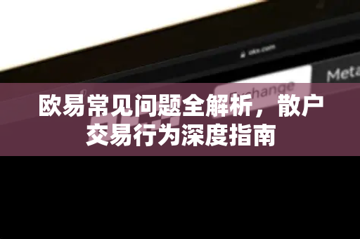 欧易常见问题全解析，散户交易行为深度指南